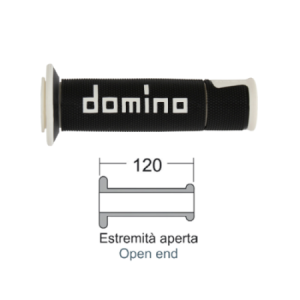 Manopole Domino A450 nero bianco